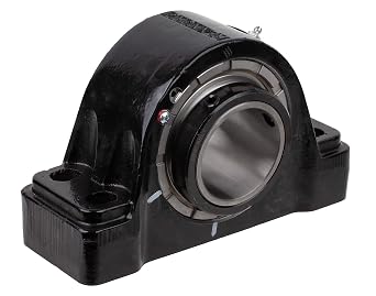 Rexnord Link-Belt PB22455FH 3-7/16" Solid-Housed Pillow Block Spherical Roller Bearing
