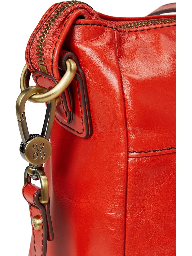Red HOBO Sheila Medium Satchel