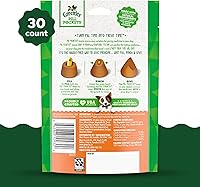 Vista 2 de Greenies Bolsillos para pastillas para perros de gran tamaño, bolsa de golosinas para perros para medicamentos de cápsulas, sabor a queso, bolsa