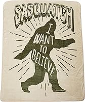 Vista 1 de Regal Comfort Sasquatch - Manta de tamaño Queen de piel sintética de peso mediano de 90 x 90 pulgadas para cama, sofá, decoración de sala de estar