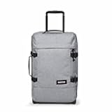 Tranverz S – 42L Large Wheeled Luggage with Dual Compartments, TSA Lock, Compression Straps & Smooth-Wheeling System, Sunday Grey