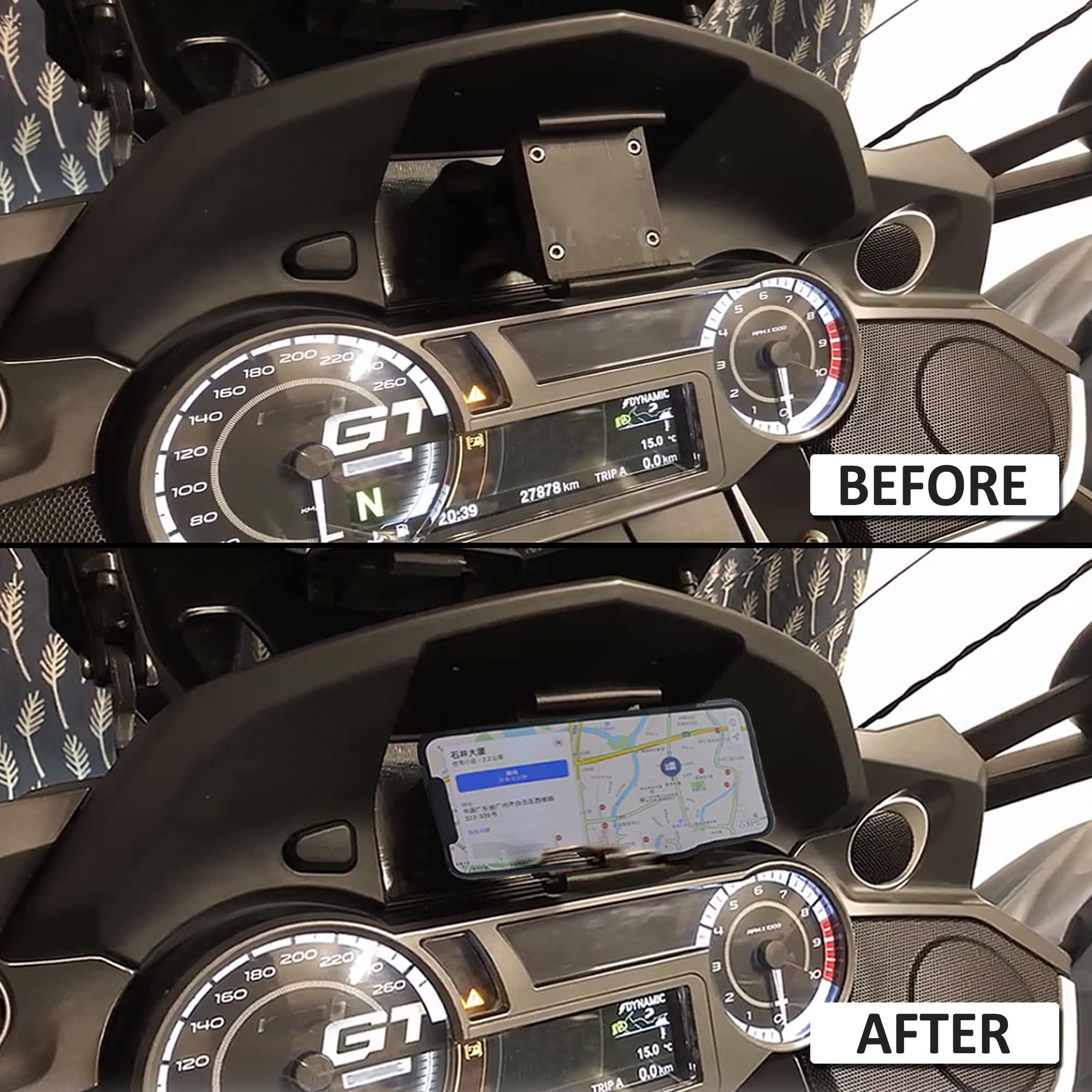 Amazon.co.jp: アクセサリー に適合するBMW K1600GTL K1600GT K1600B用