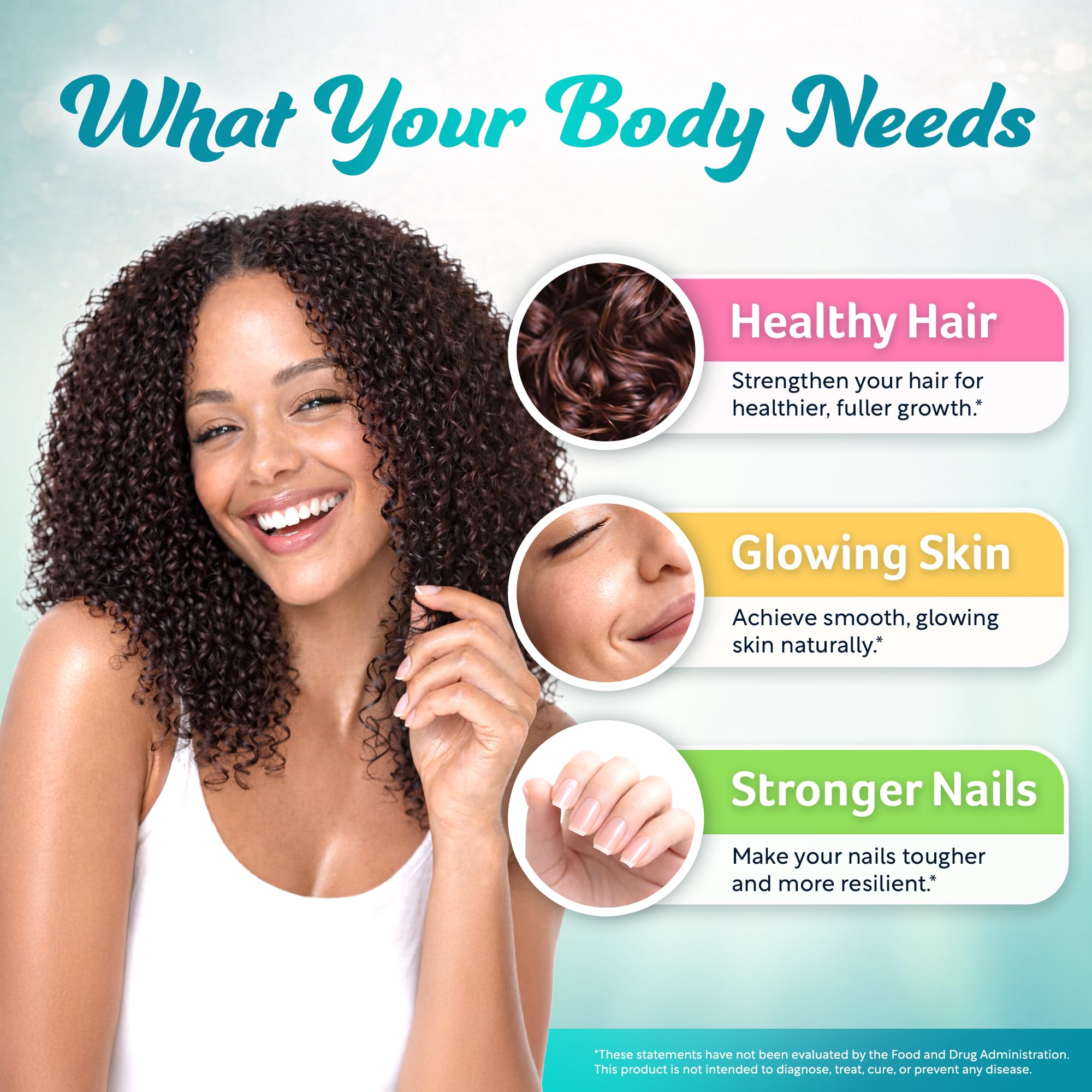 Biotin Collagen & Keratin – Hair, Skin & Nails Vitamins, 45,000 MCG Vitamin Complex (A, B1, B2, B3, B6, B7, C & E)–Biotin for Hair Growth for Women & Men, Hair Vitamins-60 Capsules–Made in USA