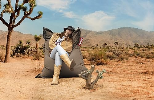 Miniatura 6 de Fatboy Puf delgado para exteriores, rojo, pequeño