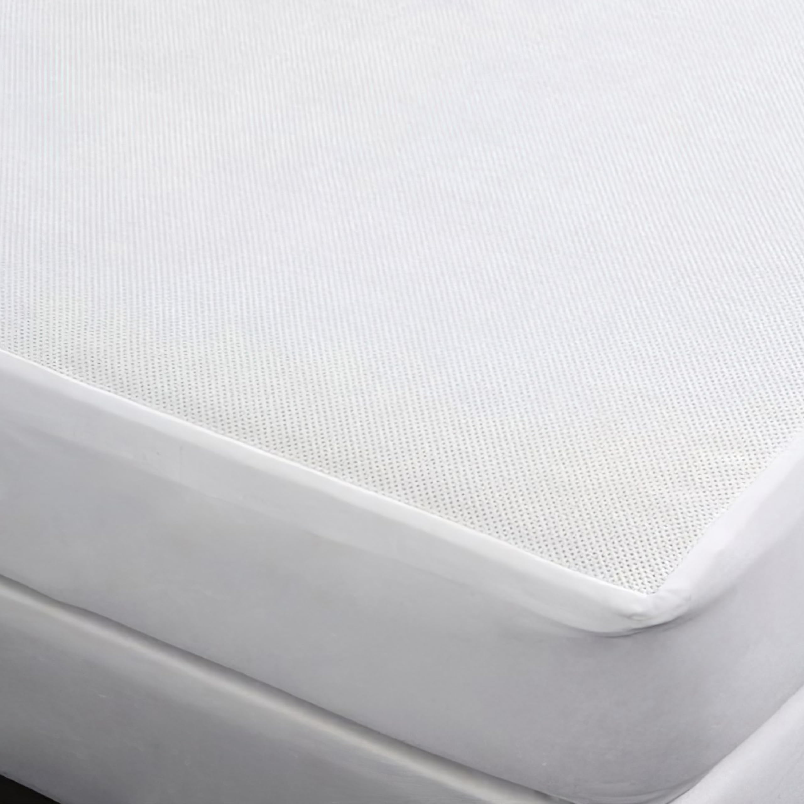 Linens Limited - Single Mattress Protector, Anti Allergy Mattress Cover, Snug Fit, Soft an...