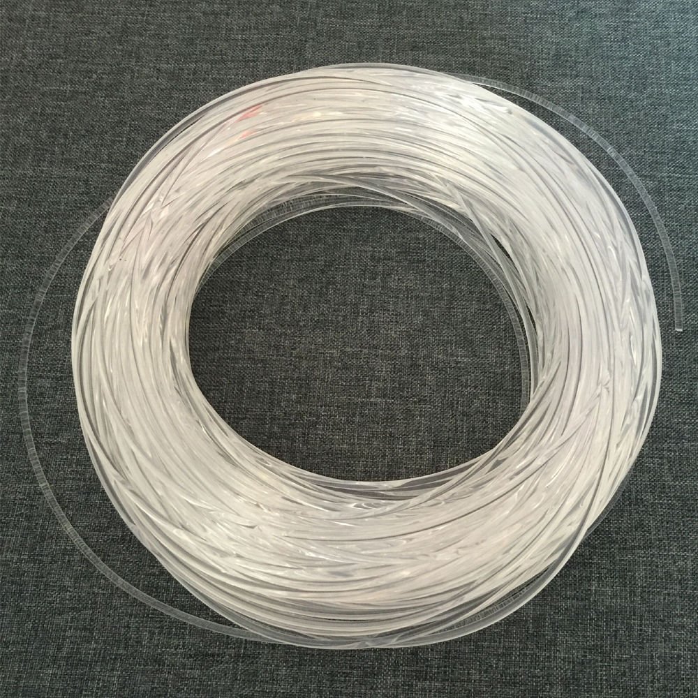 Raysell 2mm Car Home LED Lighting Decoration PMMA Side Glow Fiber Optic Cable DIY 40 Meter Length