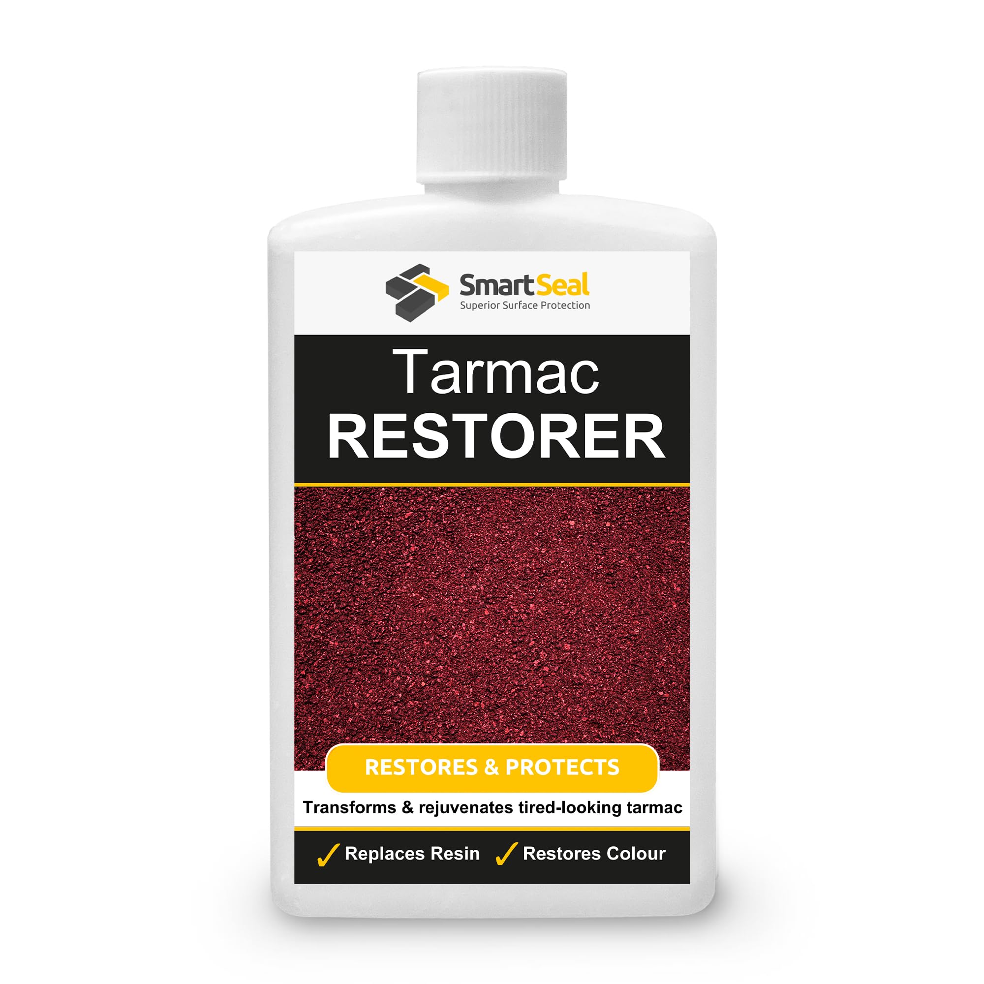 SmartSeal TARMASEAL Tarmac Restorer Red - Superior in Performance to Tarmac Paint For Driveways - EASY to apply Tarmac Restorer For Driveways - Transforms Old Look Like New - 100 ml Sample