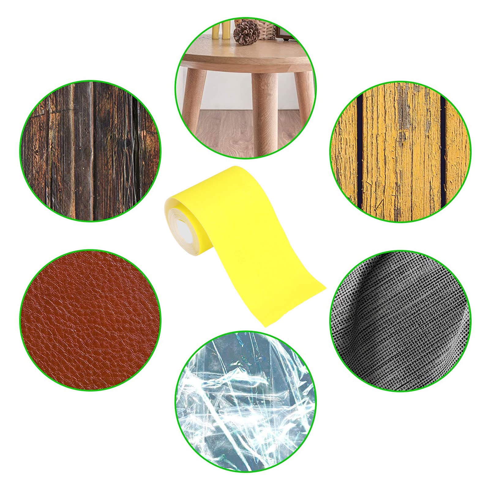 Rotolo Carta Vetrata Adesiva PSA - 70mm X 20m, Grana 150, Abrasivo Ceramico Per Levigatrici E Lavorazioni - Foto 9