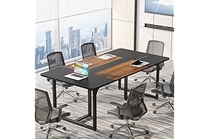 Tribesigns 6FT Conference Table: Spacious and Sleek Meeting Solution