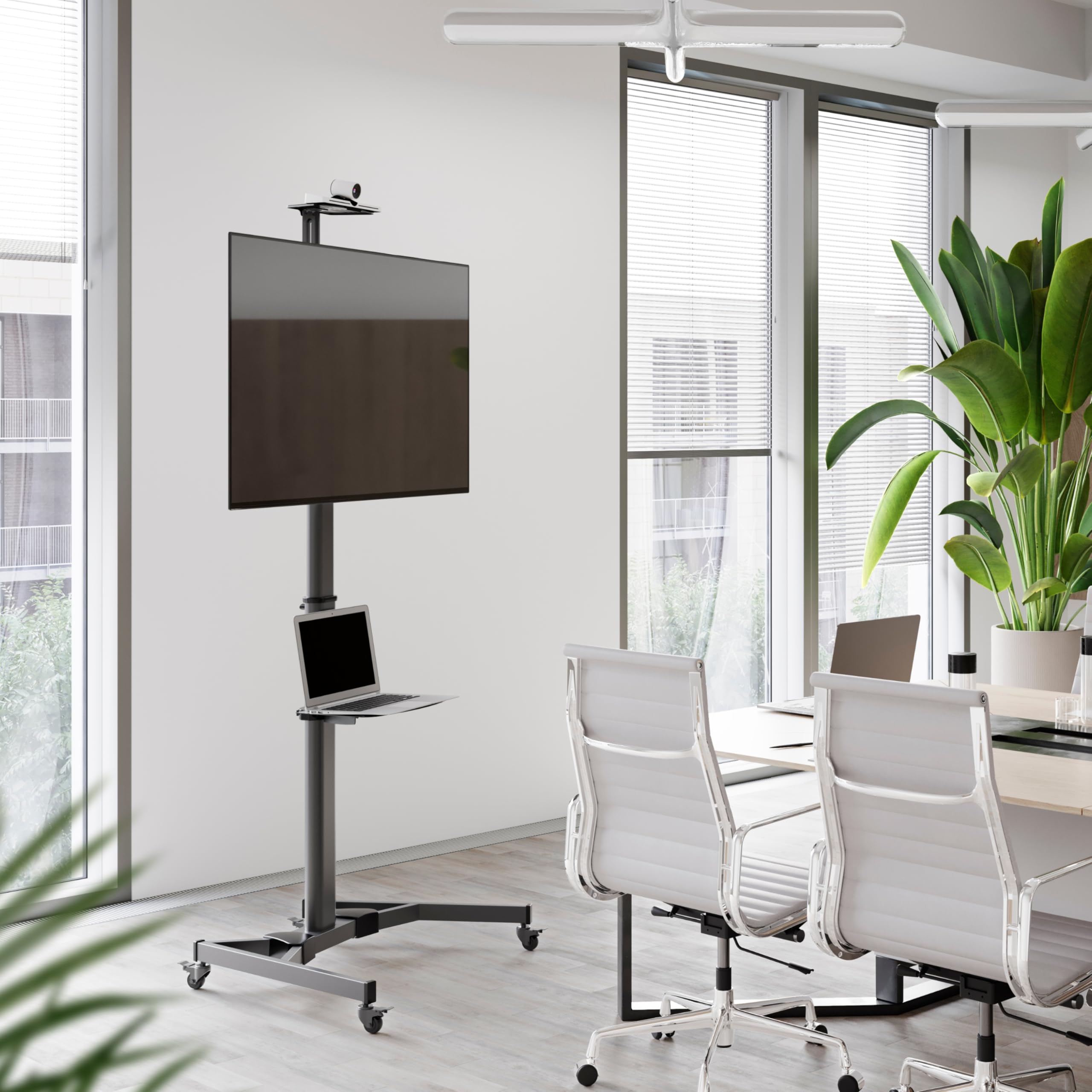 Stand TV Ruotante VESA 300x200-600x400 Black 40-85 Pollici - Dettaglio