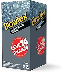 Blowtex Lubrificado Leve 24 Pague 20 unidades