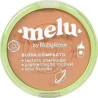 Blush Compacto Melu RR8714 Caramel RubyRose