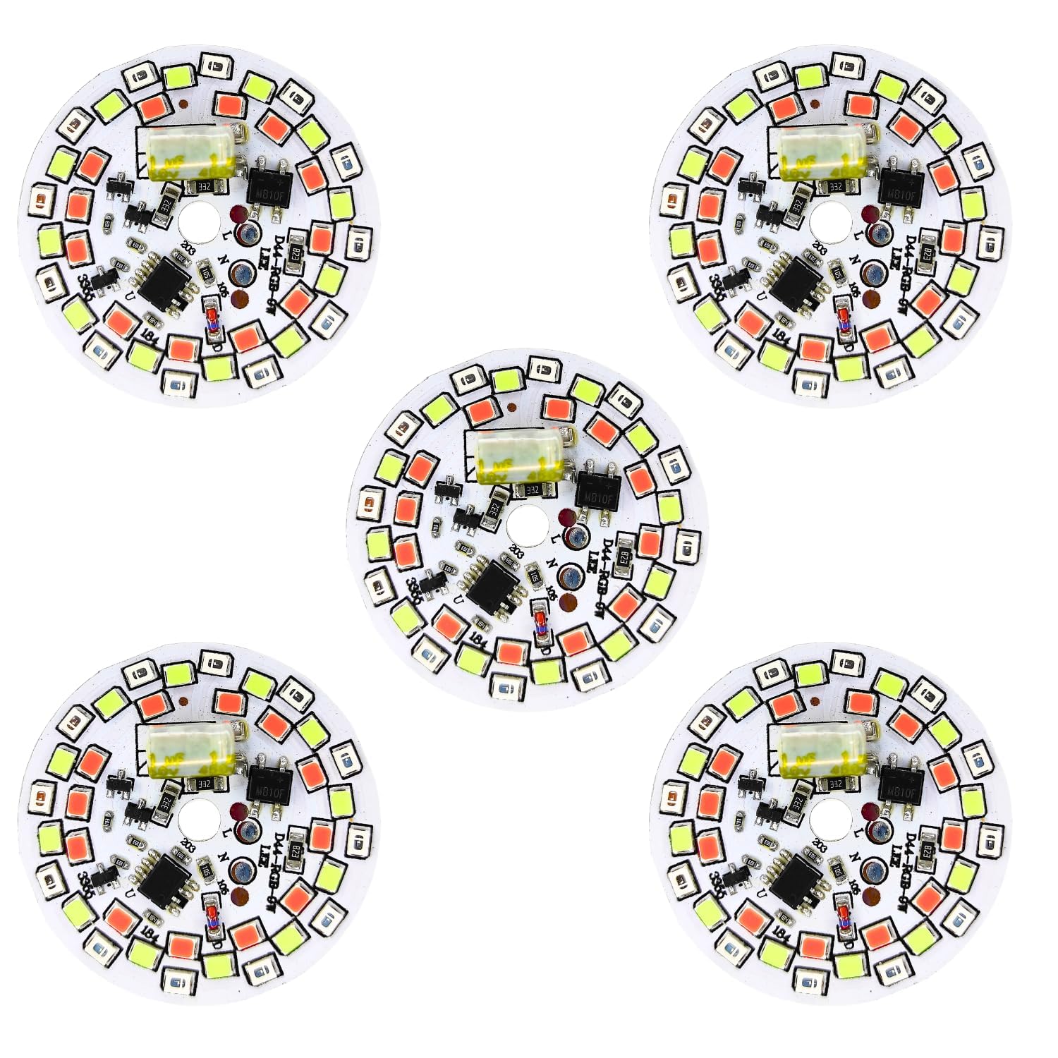 9W Multicolor 7-in-1 LED DOB with Integrated Driver Pack of 10-image-32