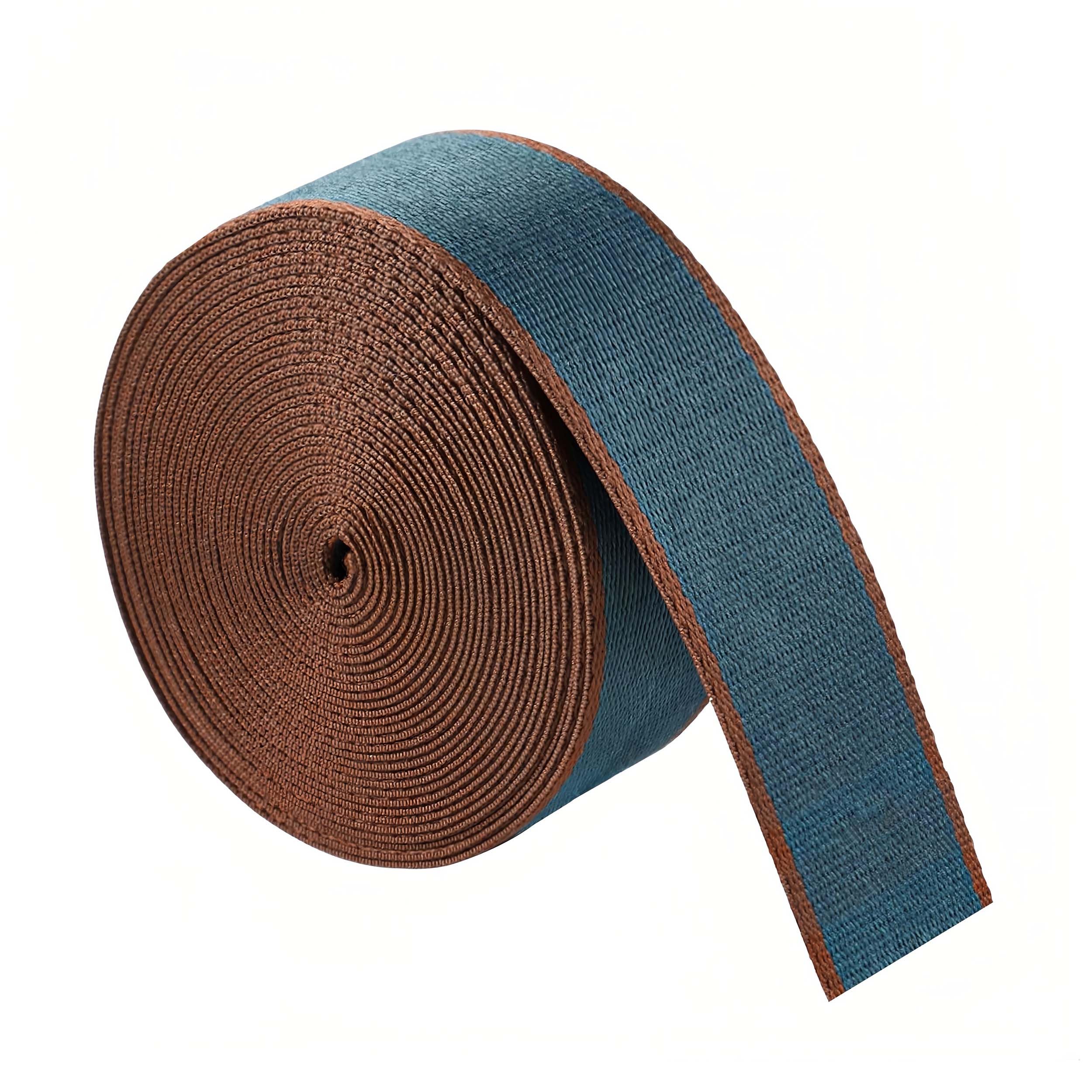 6Yards Polyester Cotton Webbing Strap 1.5 Inch Patterned Nylon Webbing Ribbon for Crafts Bag Handles Green Striped Webbing Bag Strap Replacement DIY