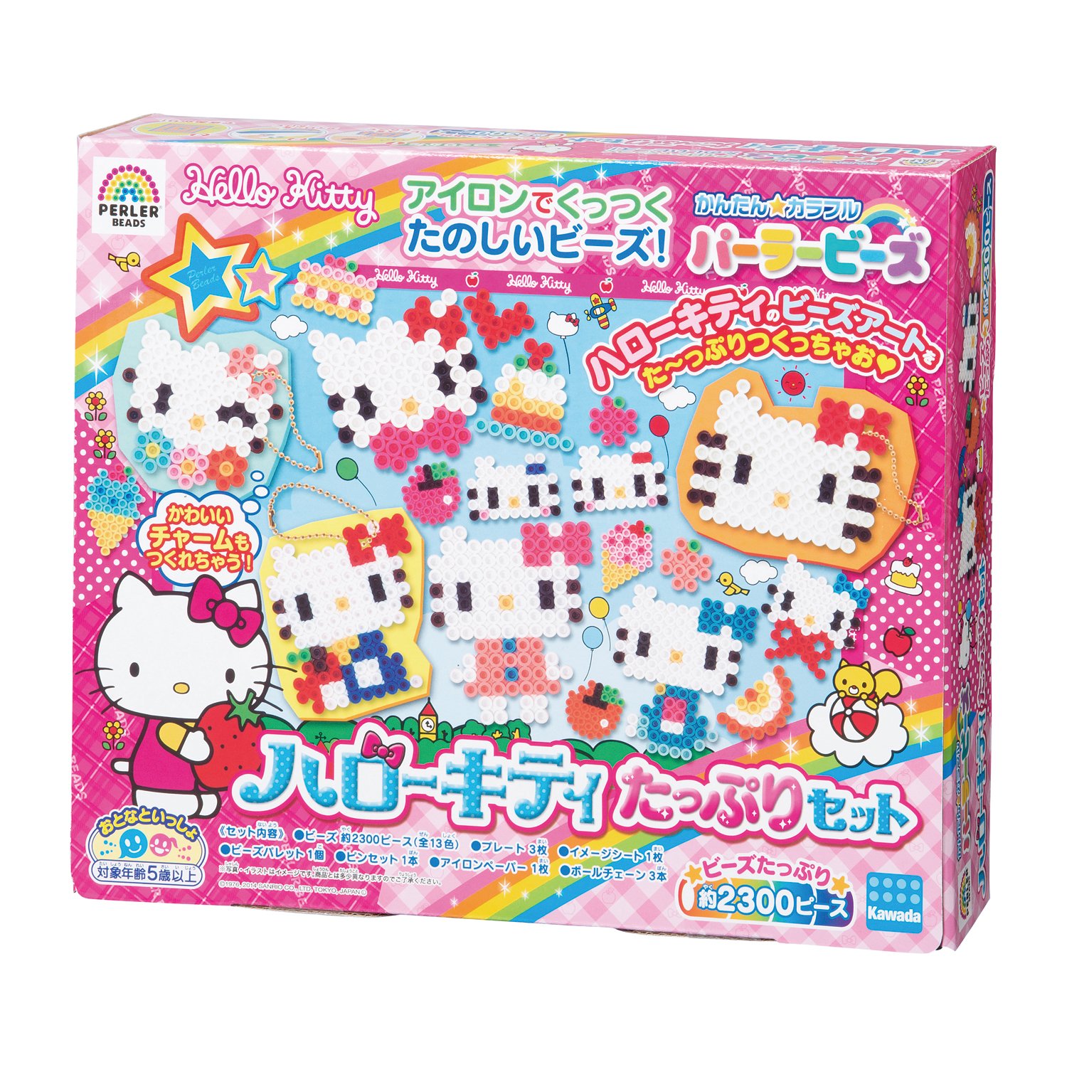 National CaRuRu ピンク アイロン ハローキティ SFW（エスエフダブリュー）の「キティちゃんのかわいいヘア