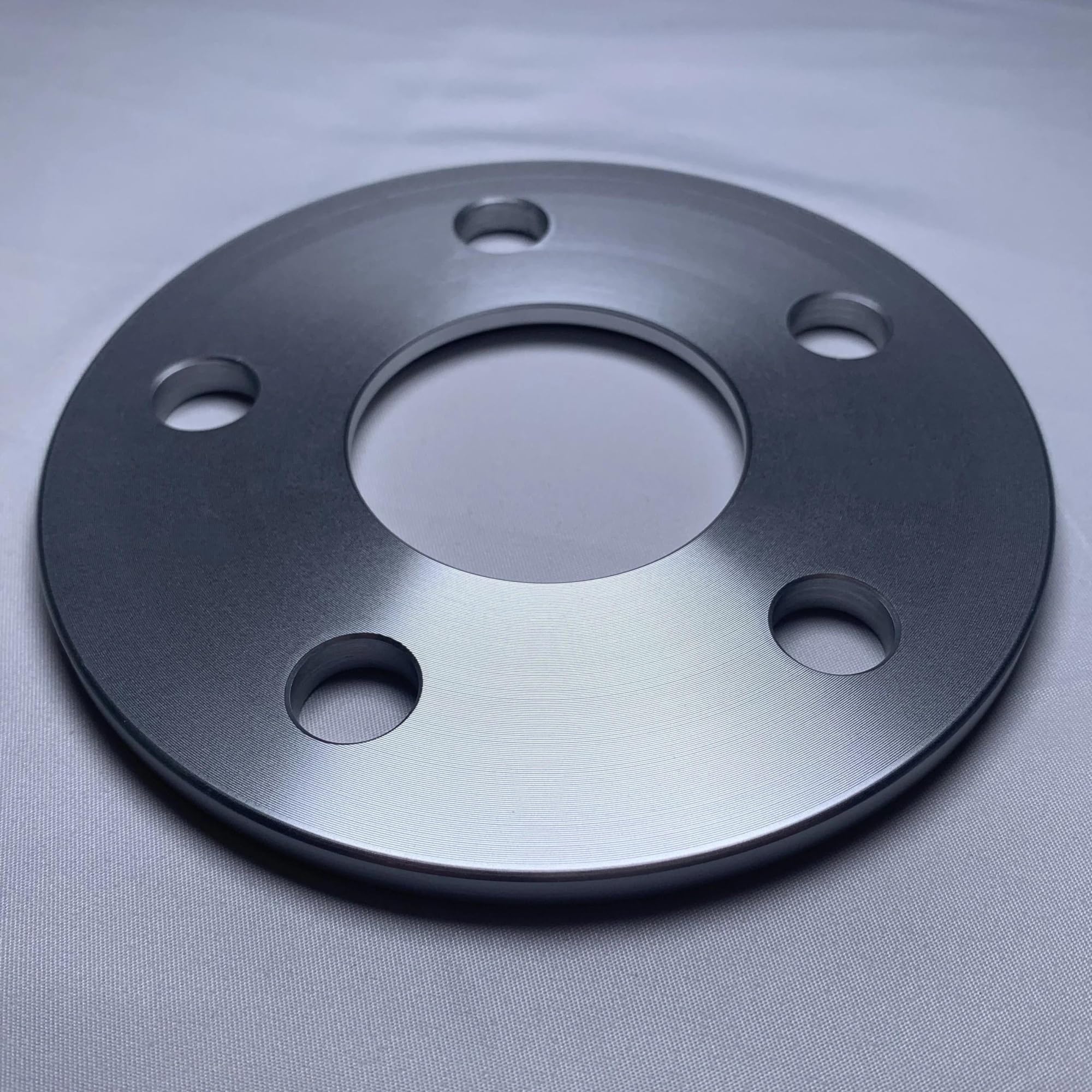 Ruedas Espaciador Kit Adaptadores Espaciadores Rueda 5mm PCD 5x100 Diámetro Central 54,1mm Junta Espaciado Coche Brida Rueda Cubo 2 Uds. Separadores