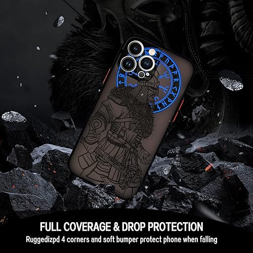 Miniatura 7 de Cool Gladiator - Funda de teléfono con relieve 3D compatible con iPhone 78SE transparente esmerilado a la moda