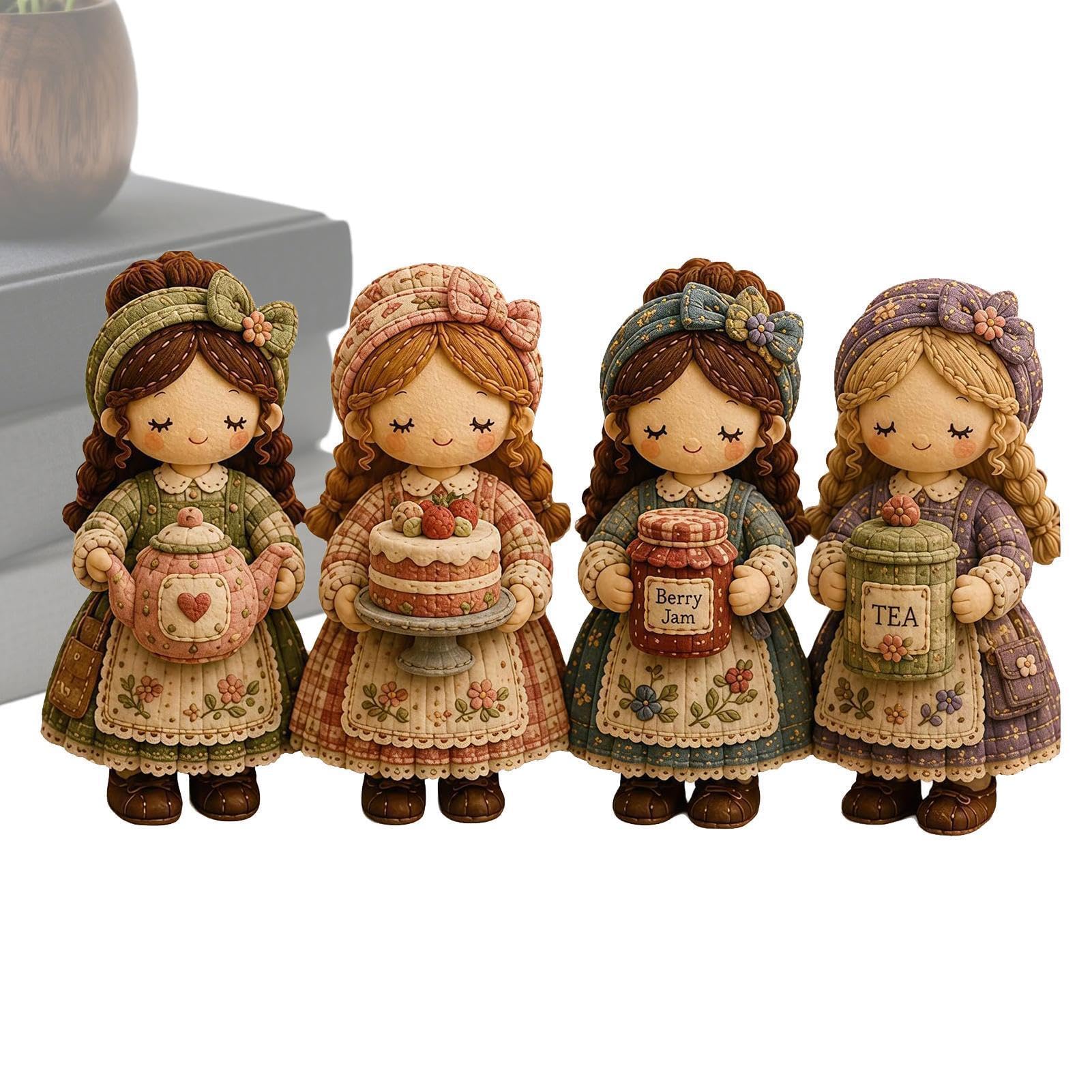 Tiny-Worlds Collection, Patch-Work DIY Kit Series for Girls
