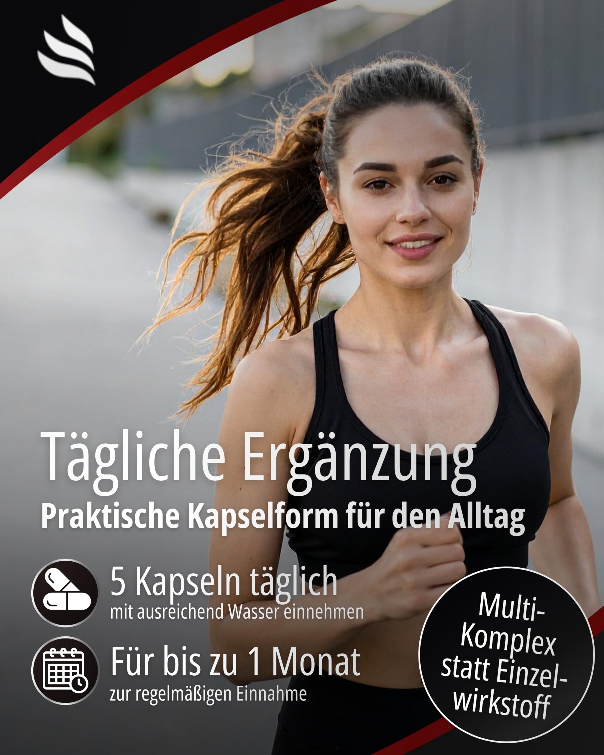 BIOMENTA L-Arginin Base + Citrullin + BCAA + Zink I 150 Kapseln mit 1100 mg Aminosäuren pro Einheit I Pre Workout Nahrungsergänzungsmittel ohne Zusätze I Laborgeprüfte Qualität