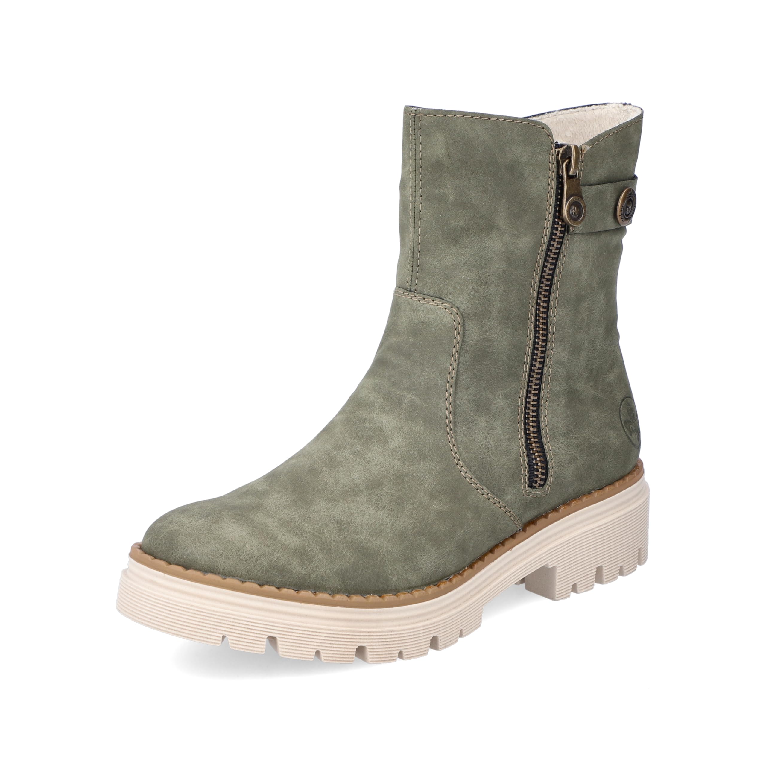 Rieker Women's Classic Ankle Boots Z8564, Women's Ankle Boots, Green, 5 UK
