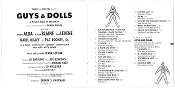 Frank Loesser - Guys & Dolls: A Decca Broadway Original Cast