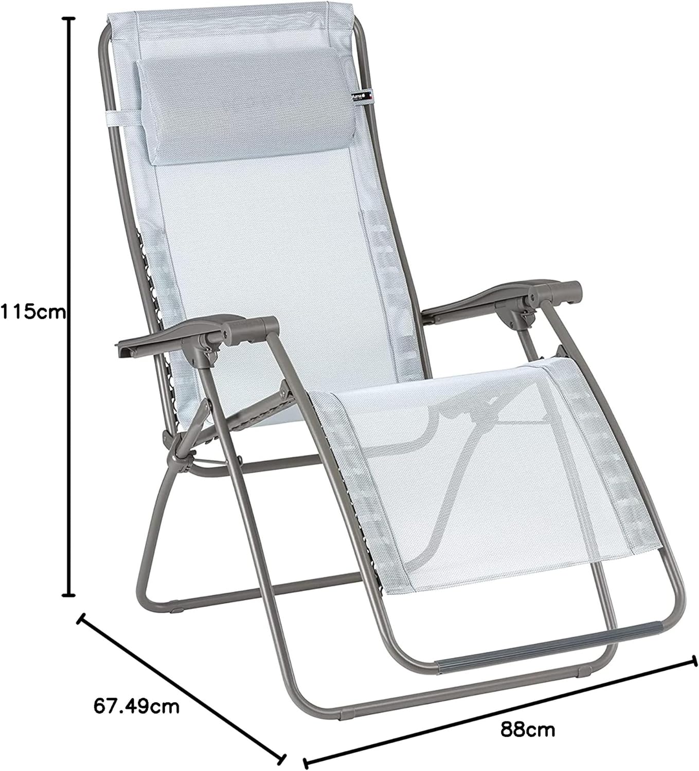 Lafuma LFM2049-8717 RSXA Clip US, Graphite Grey