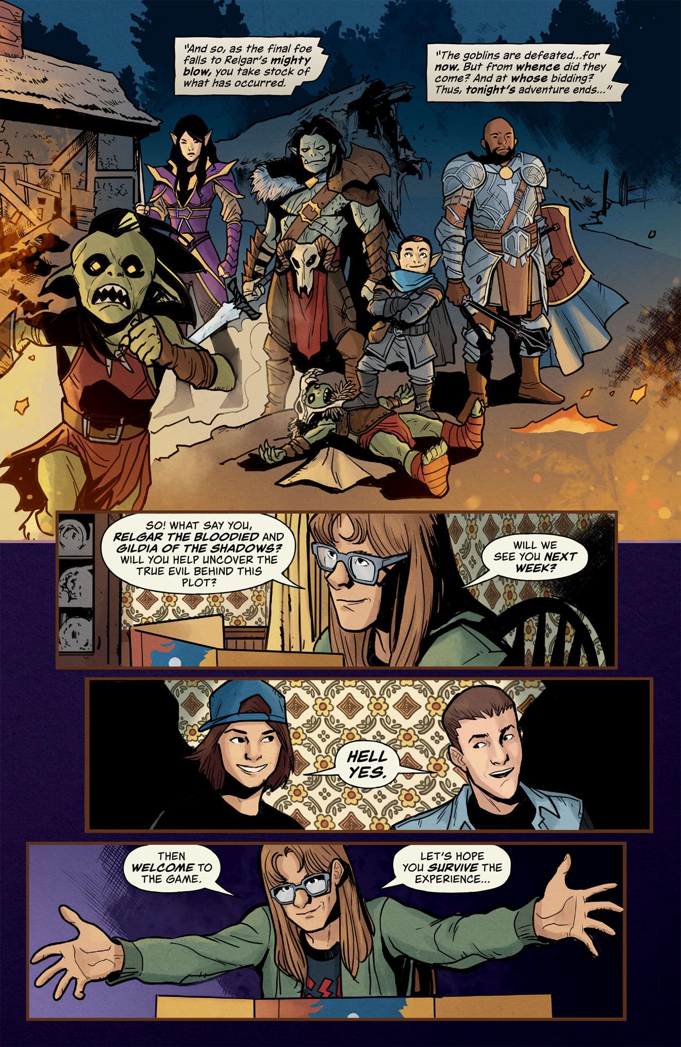 Stranger Things and Dungeons & Dragons: The Rise of Hellfire