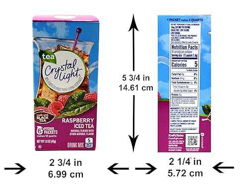 Miniatura 137 de Crystal Light - Mezcla de bebida en polvo con sabor natural a limonada, sin azúcar, 48 paquetes