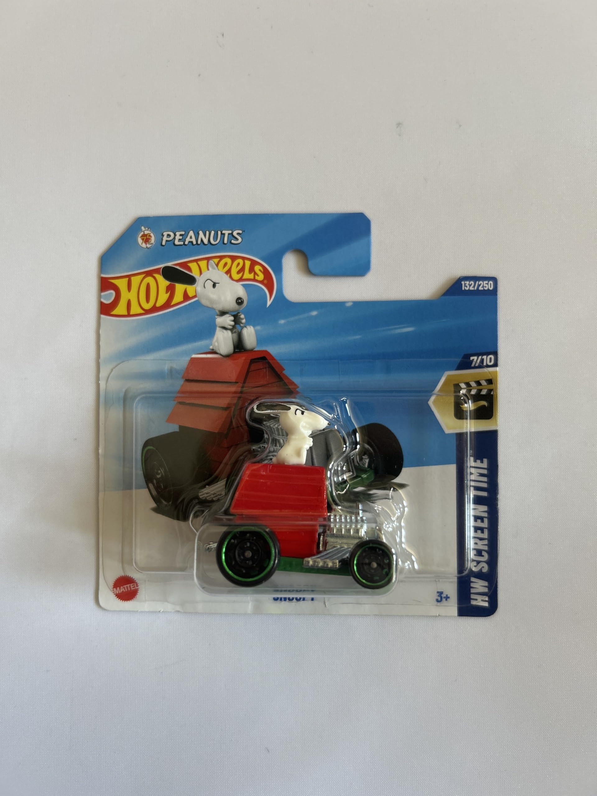 Hot Wheels Vehículo a Escala 1:64 para Jugar o Exhibir. Colección de Automoviles. Regalo para niños. Modelo del 2025,Elige 1 Coche (HYW62, 132/250 Snoopy)