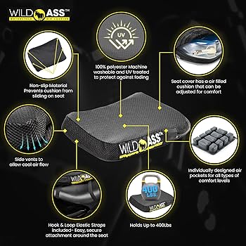Amazon.com: Wild Ass Pillion Classic – Motorcycle Air Gel