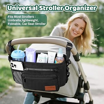 Stroller Caddy & Umbrella Strollers Bag for Airplane