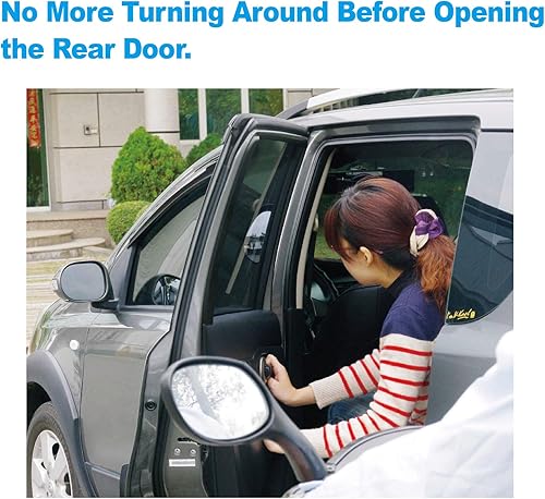 Miniatura 4 de Hypersonic - Espejo de visión lateral para automóvil, SUV, espejo de punto ciego gran angular, espejos retrovisores exteriores con superficie limpia