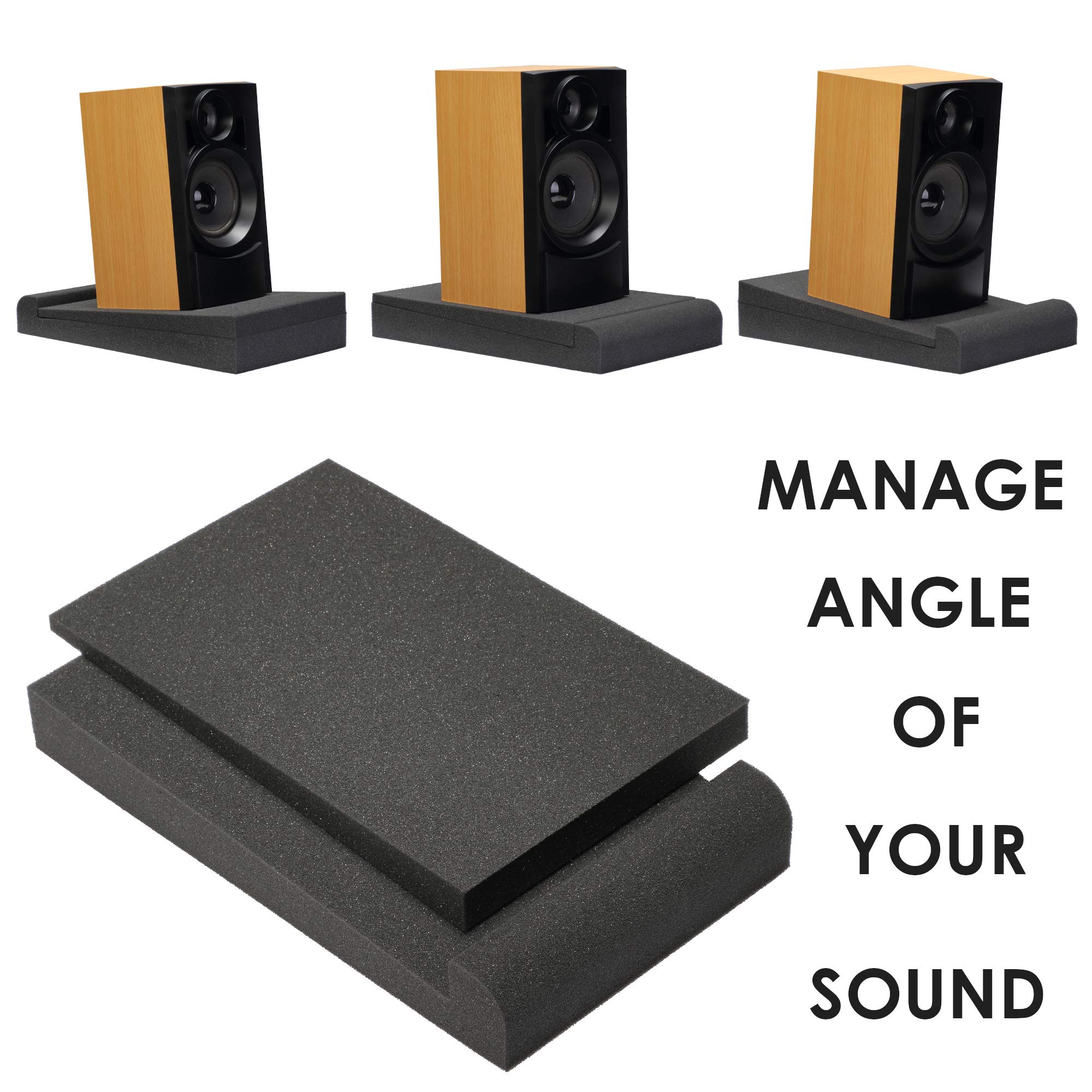 Studio Monitor Isolation Pads - Pair of 