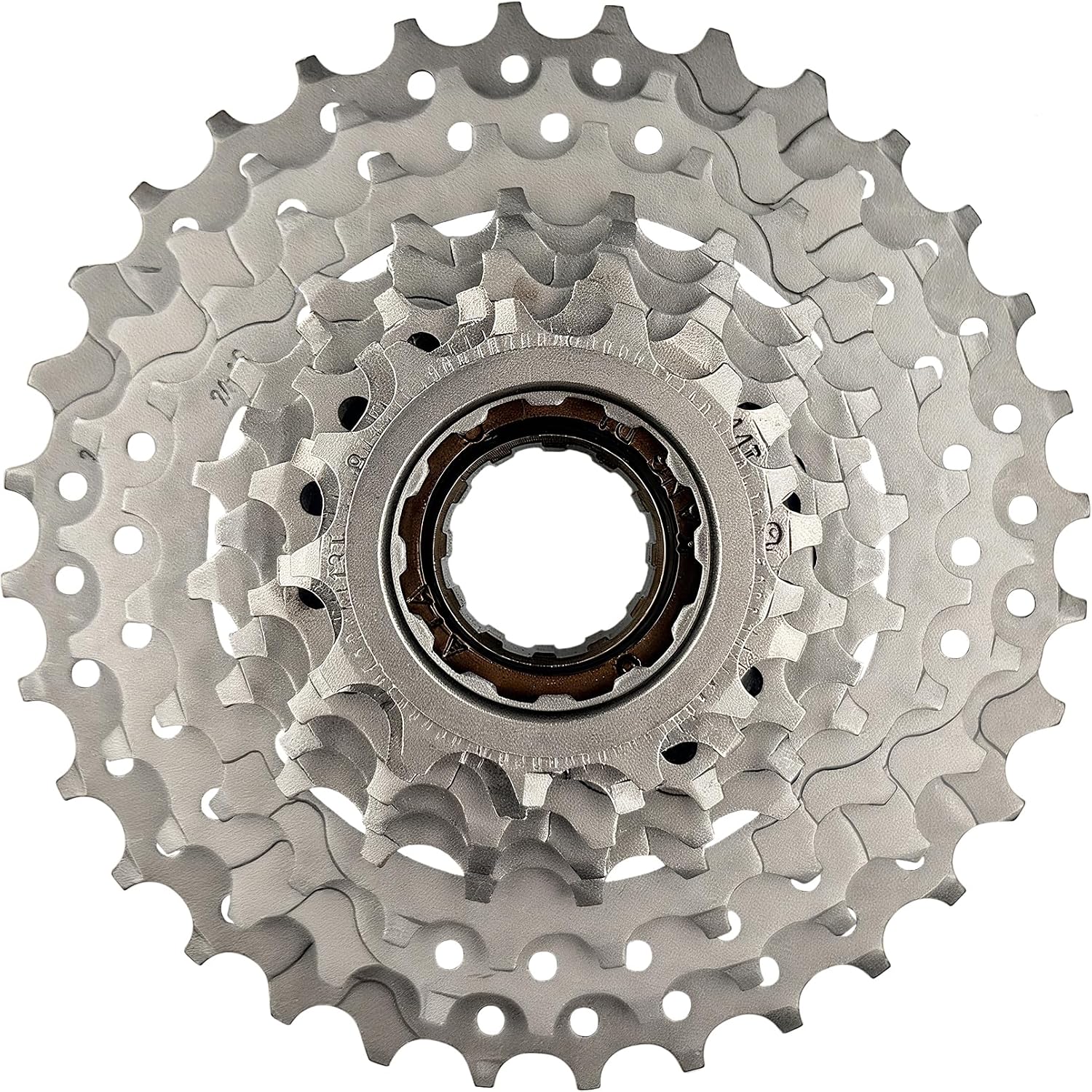 Bike Freewheel 7/8 Speed Tourney Screw On Multiple Bicycle Freewheel for Mountain Bike Folding Bike