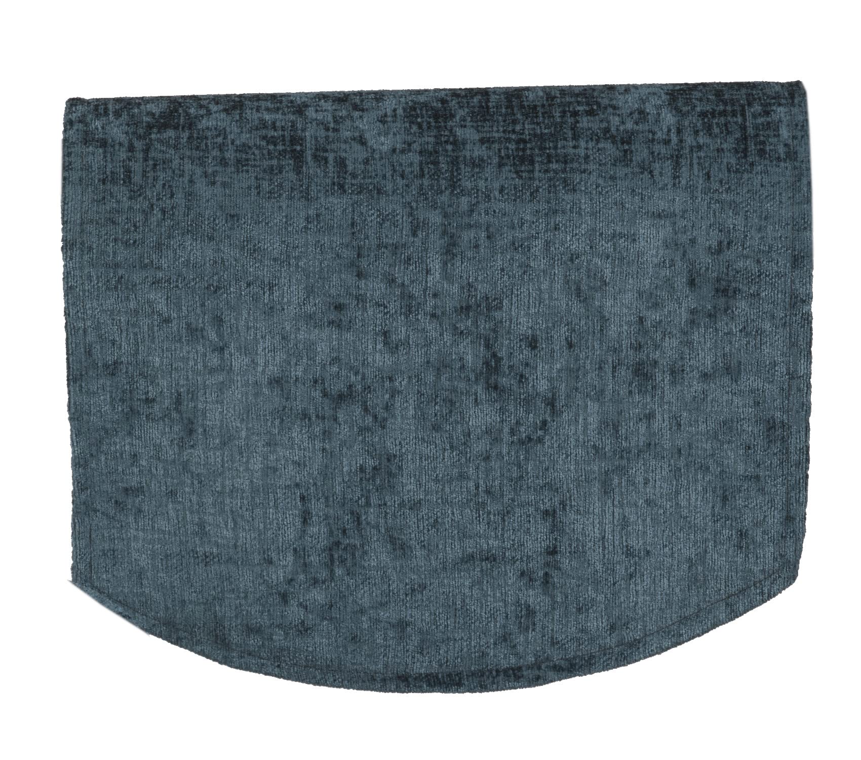 Classic Home StoreCrushed Velvet Chenille Standard Chair Back Soft Touch Sofa Furniture Antimacassar (Teal)