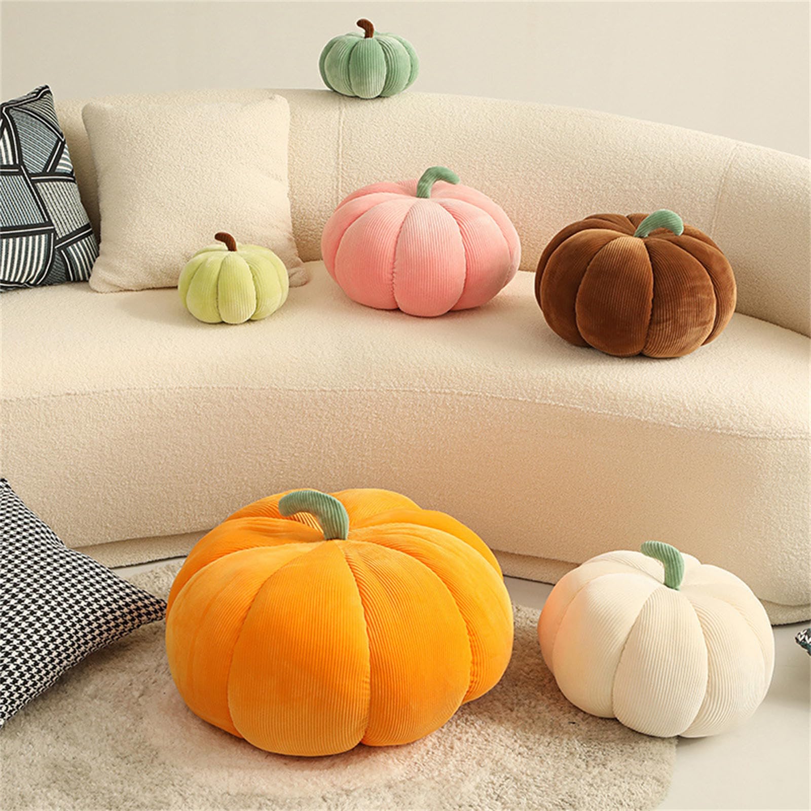Kuscheltier Kürbis Gans – Superweiches Plüschtier Als Wurfkissen, 25 Cm, Perfektes Geschenk