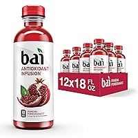 Vista 23 de Bai Agua con Sabor a Coco Puna Coconut Pineapple, Infusionada con Antioxidantes, Bebida de Agua con Sabor a Coco y Piña, Botellas de 18 Onzas