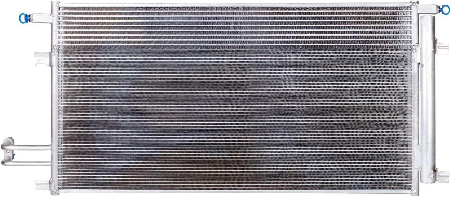 4720 Air Conditioning A/C Condenser for Chevrolet GMC C1500 K1500 C2500 Suburban Tahoe Yukon 1996-1999 C2500 C3500 K2500 K3500 1996-2000, GM3030164 52486529