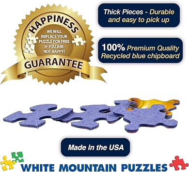 White Mountain 1000 Piece Jigsaw Puzzle Nostalgic Quotes Collage Puzzles with Large Pieces for Adults and Family 24x30 - Things Parents Say