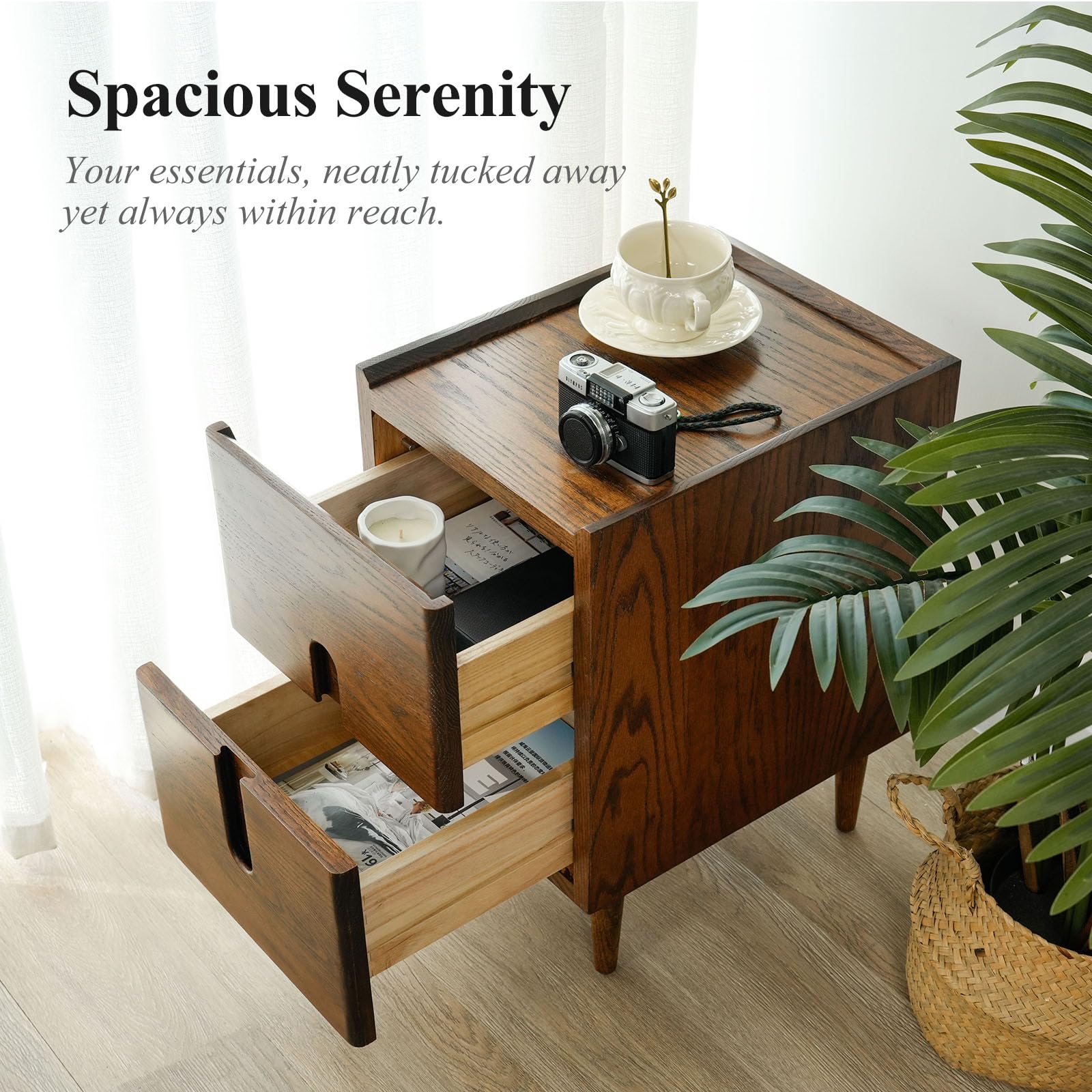 ミッドナイトセンチュリー　ベッドサイドテーブル　キャビネット アメリカヴィンテージ ナイトスタンド サイドテーブル サイドテーブル