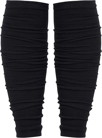 Dxhycc 2 Pairs Scrunch Football Socks Athletic Football Leg Sleeves | Soccer Calf Sleeves for Youth Boys Soccer Baseball Softball Hockey Rugby