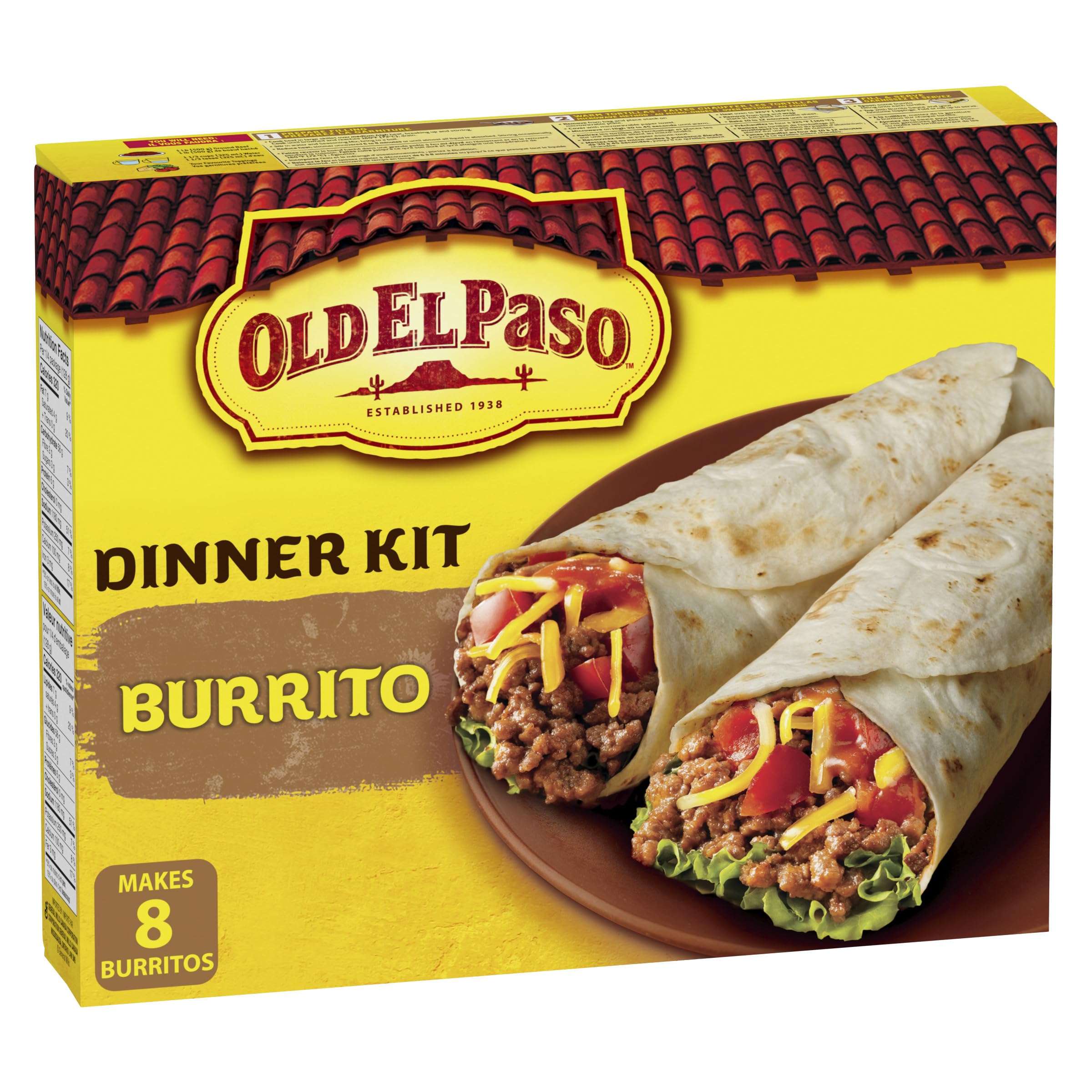 Old El PasoBurrito Dinner Kit, 510g/18 oz {Imported from Canada}