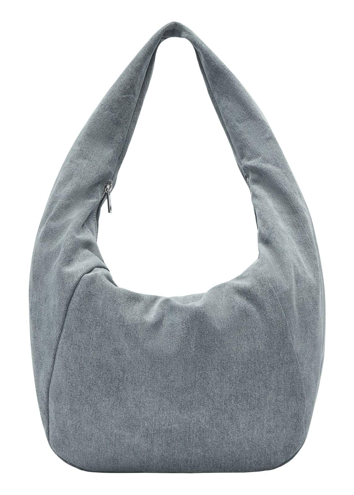 LIEBESKIND BERLIN shoulder bag Farrah Denim Hobo Bag Blue Denim blue-grey
