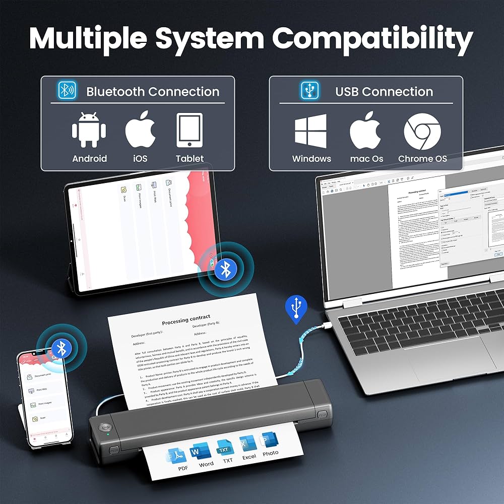 楽天ペイ対応　Bluetoothモバイルプリンター本体 楽天市場】【10％OFFクーポンあり 10.1 23:59迄】Phomemo M08F