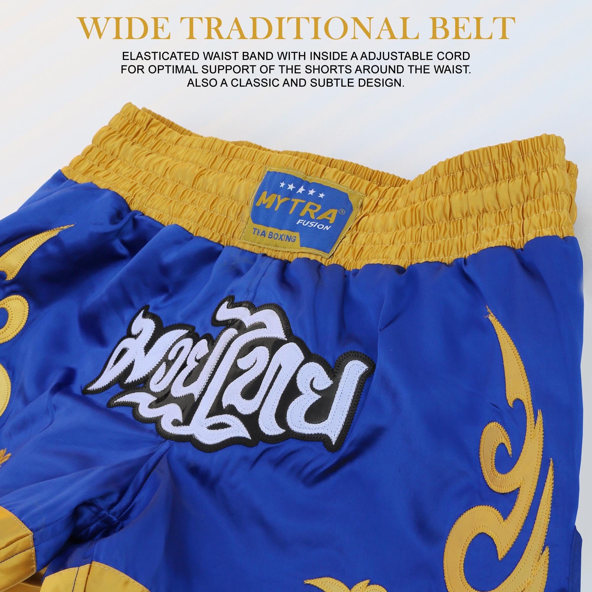 Mytra Fusion Pantaloncini Muay Thai Uomo Donna – Slim Fit a Lunghezza Corta, Shorts Kickboxing, MMA, Grappling, Allenamento e Arti Marziali