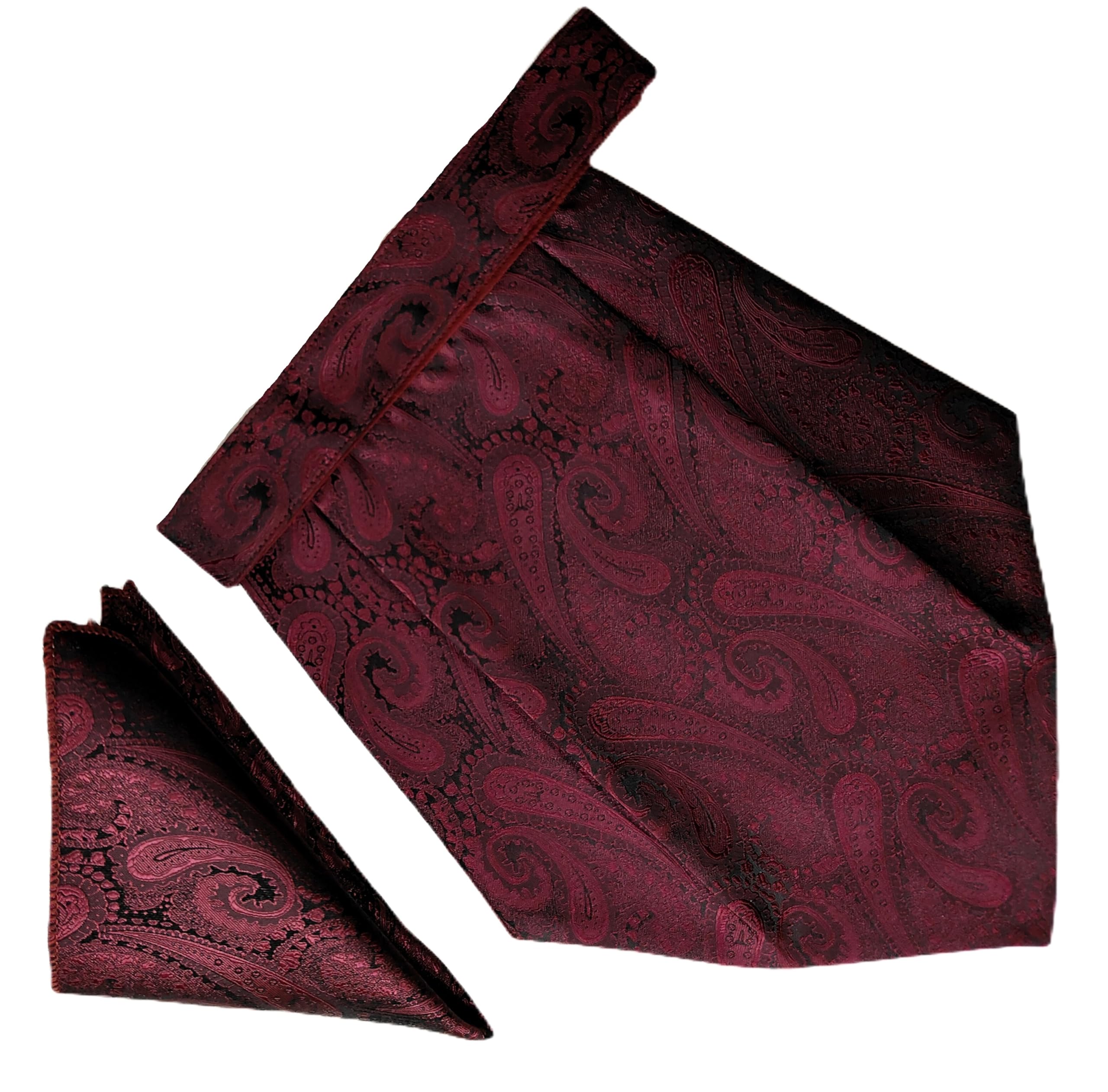 voici France Men's Self-Design Paisley Cravat NeckTie for Men Free Size Microfiber Fabric-picture-37