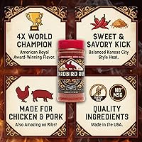 Vista 3 de Plowboys YardBird BBQ Rub - Paquete de 2 - 14 onzas