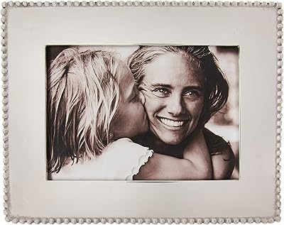MARIPOSA 3791 Horizontal Photo Frame, 9.44" x 1" x 7.67", Silver