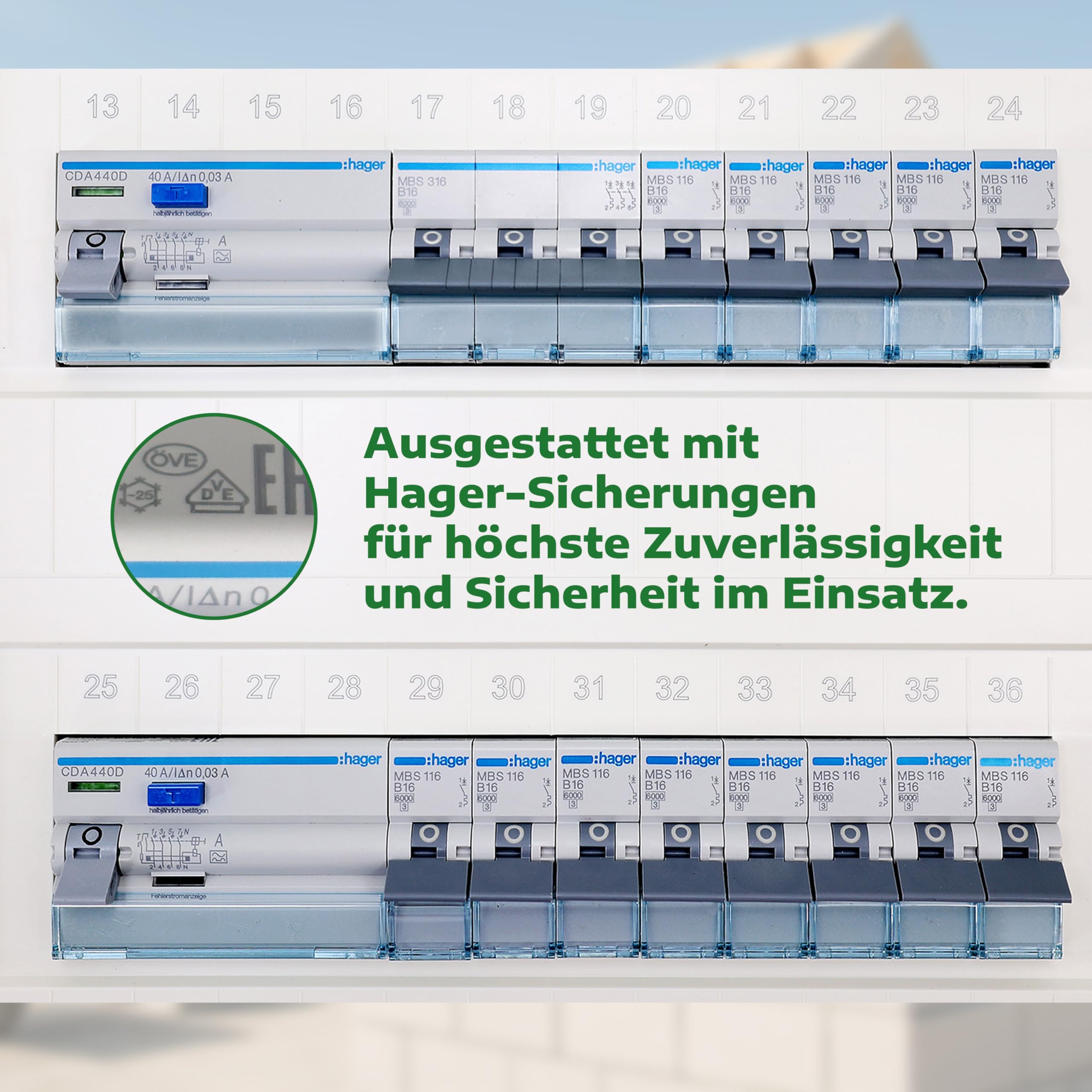 RSE Distributore Di Corrente Da Parete Completo Cablato, 32 A, 16 - Foto 6