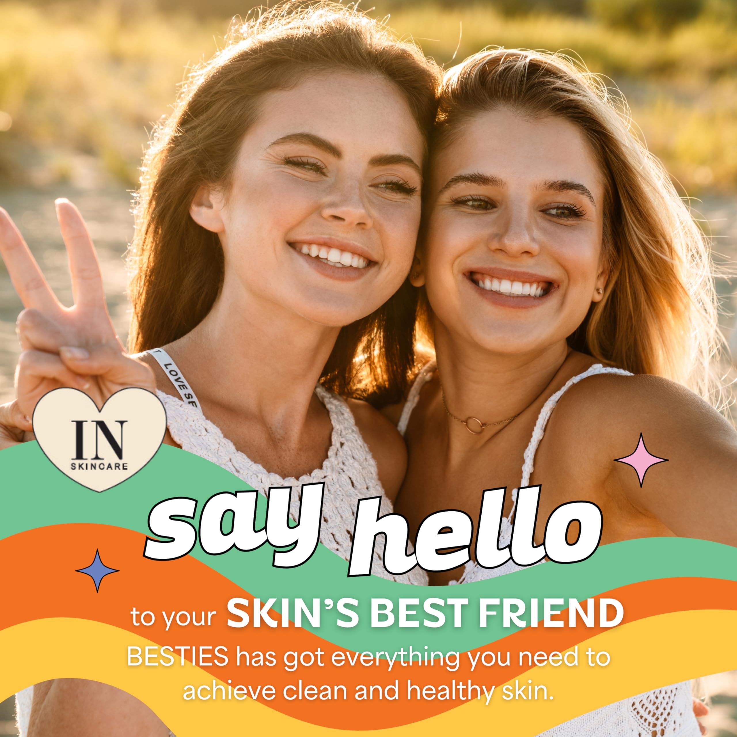 InstaNatural Besties Skincare Set for Teens -2